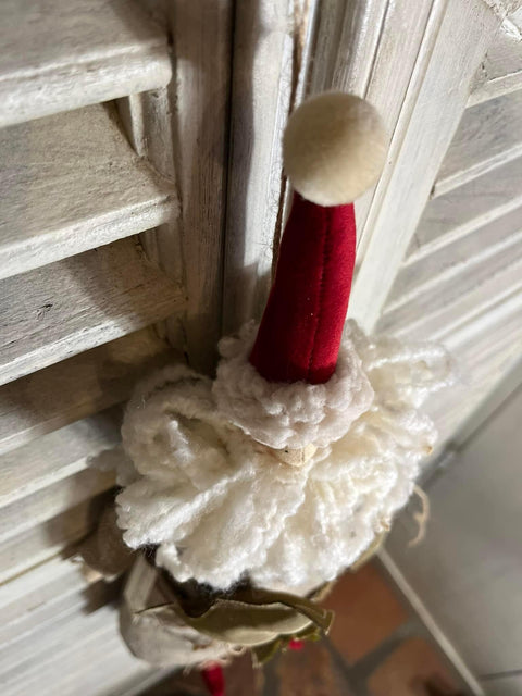 Babbo Natale linaccio lanato corda