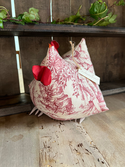 Cocca in toile de jouy