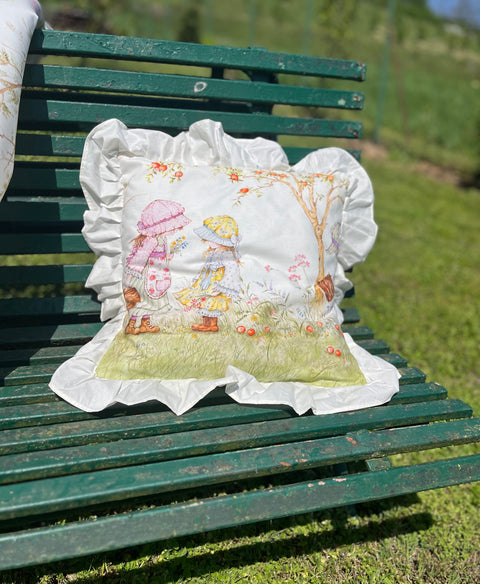 Cuscino con volant stoffa Holly Hobbie