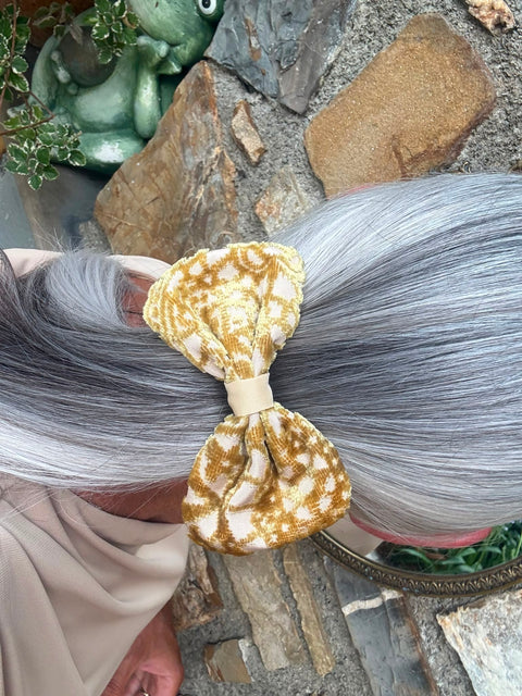 Fiocchi per capelli in tessuto d'arredo-pezzi unici