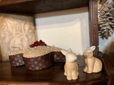 Colomba di Pasqua con granella di perline