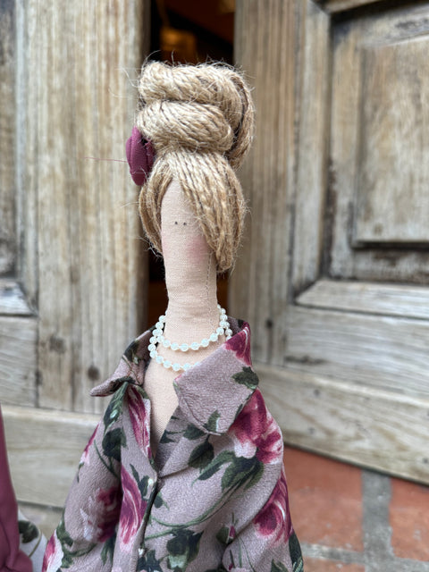 Mademoiselle in stoffa