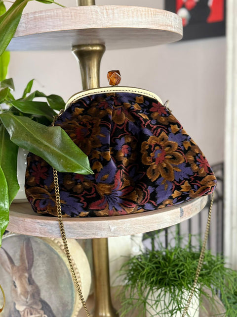 Pasticcino bag in toile de jouy