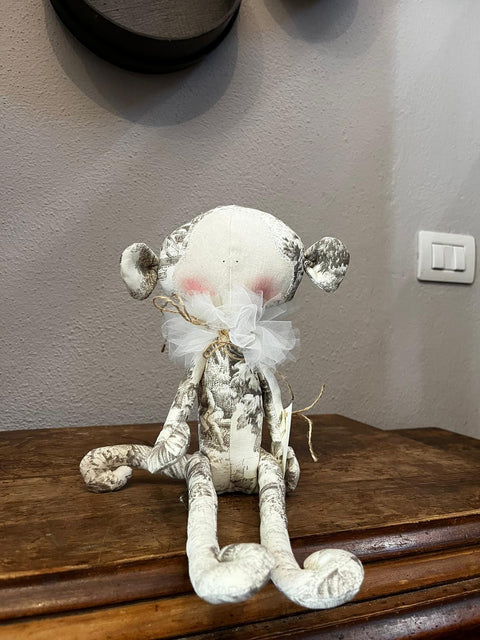 Scimmie in toile de jouy