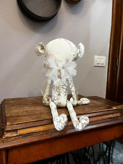 Scimmie in toile de jouy