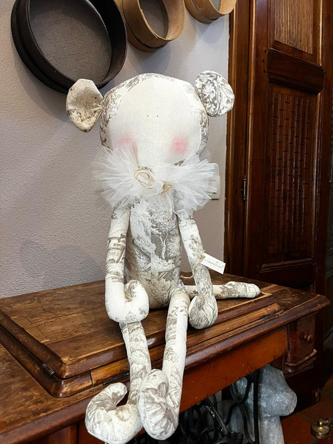 Scimmie in toile de jouy