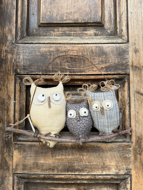 Gufotti in stoffa d'arredo