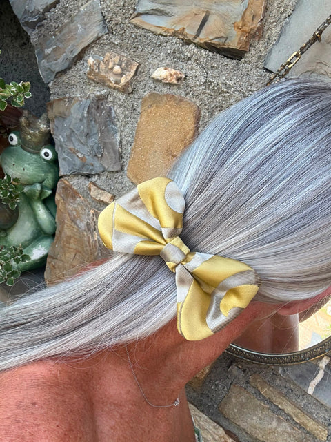 Fiocchi per capelli in tessuto d'arredo-pezzi unici