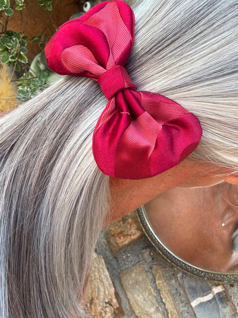 Fiocchi per capelli in tessuto d'arredo-pezzi unici