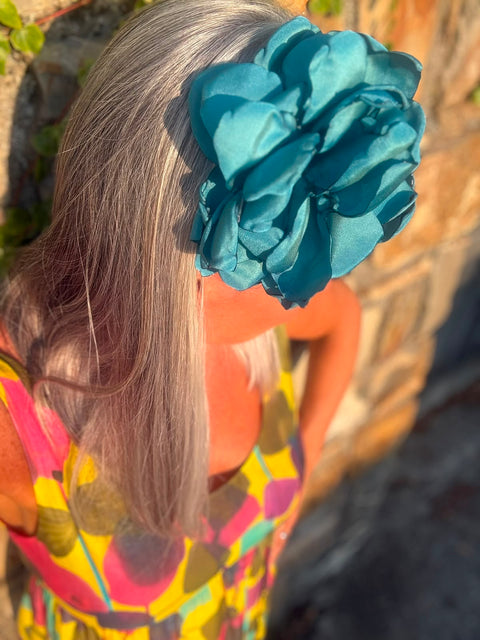 Woman in Turquoise