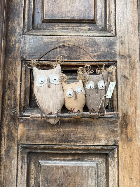 Gufotti in stoffa d'arredo