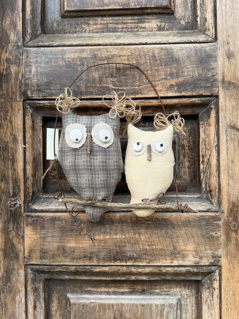 Gufotti in stoffa d'arredo