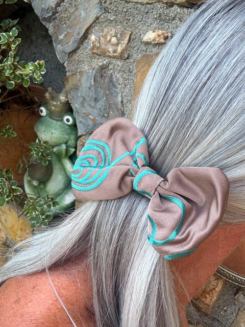 Fiocchi per capelli in tessuto d'arredo-pezzi unici