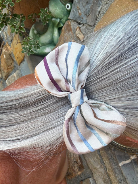 Fiocchi per capelli in tessuto d'arredo-pezzi unici